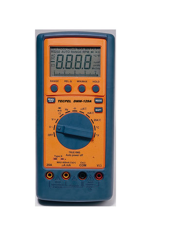 Digitales Multimeter - DMM 129A - Tecpel  Co., Ltd. - tragbar / 1000 V / 20 A