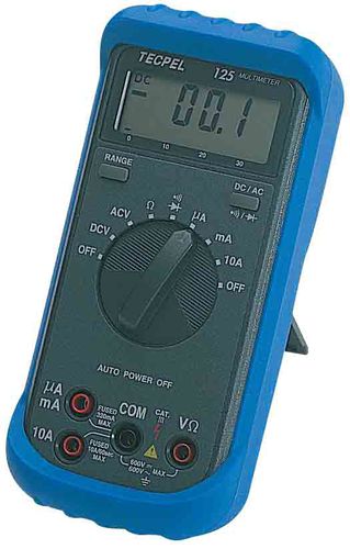 Digitales Multimeter - DMM-125   - Tecpel  Co., Ltd. - tragbar / 600 V / 10 A