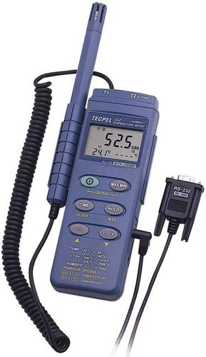 Digitales Thermo-Hygrometer - DTM 322 - Tecpel  Co., Ltd. - tragbar / relative Luftfeuchtigkeit / Temperatur