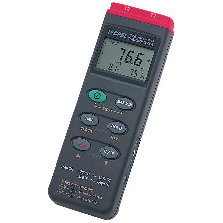 Temperatur-Datenlogger - DTM-318 - Tecpel  Co., Ltd. - USB / TCK / mit Display