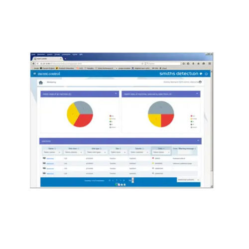 Web-Plattform / Überwachung - incent.control - Smiths Detection - Industrie / Echtzeit