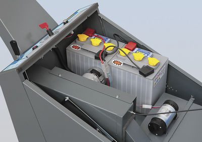 Handgeführte Kehrmaschine - PB 55 ET - PB 55 SH - ISAL srl - Benzin / mit Batterie
