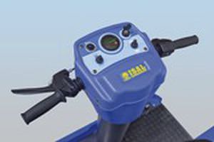 Aufsitzkehrmaschine - PB 106 E - PB 106 SH - ISAL srl - Benzin / mit Batterie