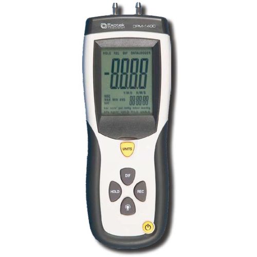 Druckmessgerät - DPM-1400 - Exotek Instruments - differential / digital / tragbar