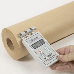 Feuchtigkeitsmessgerät für Papier - MC-60CPA - Exotek Instruments - dielektrisch / mit Digitalanzeige / Handgerät