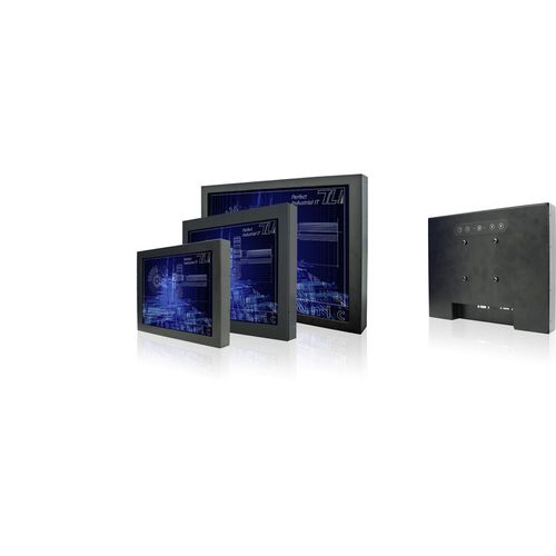 LCD-Monitor - WM Series - TL Electronic - mit resisitivem Touchscreen / Industrie / 19"