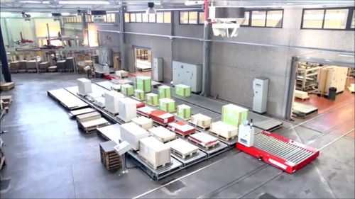 Automatische Verpackungsanlage - MESSERSI' PACKAGING - Umschlag / für Holz