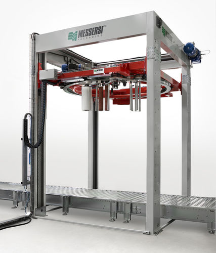 Stretchwickler mit Drehring - JOLLY - MESSERSI' PACKAGING - automatisch / Paletten / mit Stretchfolie