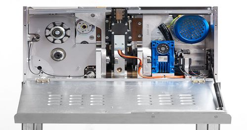 Umreifungskopf für PP-PET-Spannreifen - MS300 - MESSERSI' PACKAGING - mit Sohle / elektrisch