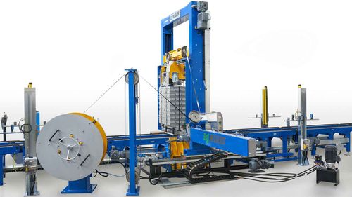 Verpackungsanlage für die Stahlindustrie - MESSERSI' PACKAGING - automatisch