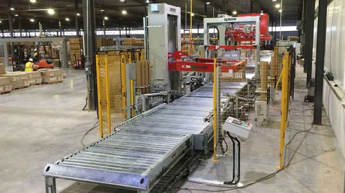 Verpackungsanlage für Keramikprodukte - MESSERSI' PACKAGING