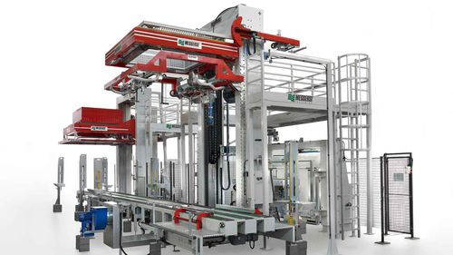 Verpackungsanlage für Glasflaschen - MESSERSI' PACKAGING - automatisch
