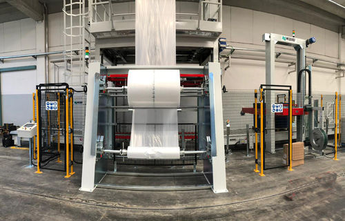 Verpackungsanlage für die Lebensmittelindustrie - MESSERSI' PACKAGING - für Stretchfolien / automatisch
