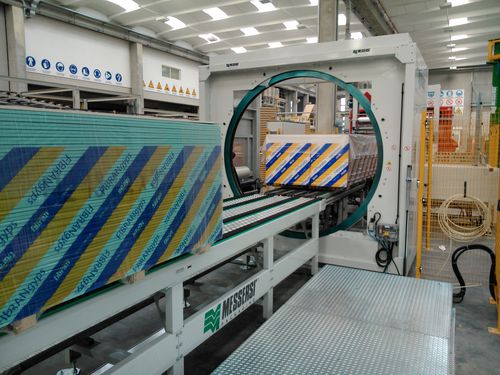 Verpackungsanlage für Gebäude - MESSERSI' PACKAGING - für Baustoffe / Mehrprodukt