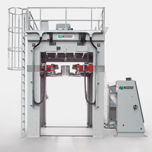 Automatische Haubenmaschine - MH3 - MESSERSI' PACKAGING - mit Stretchfolie / für Paletten / für die Lebensmittel- und Getränkeindustrie