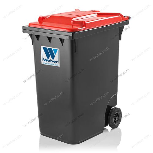 HDPE-Müllbehälter - MGB 360 L - Weber GmbH & Co. KG Abfallbehaelter & Container - für vertikale Beladung / für Haushaltsprodukte / für organische Produkte