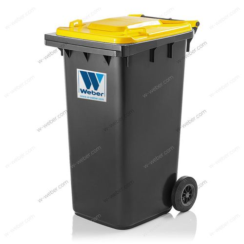 HDPE-Müllbehälter - MGB 240 L - Weber GmbH & Co. KG Abfallbehaelter & Container - für städtische Produkte / für Haushaltsprodukte / für Papier