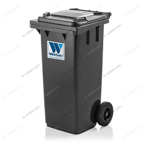 HDPE-Müllbehälter - MGB 120 L - Weber GmbH & Co. KG Abfallbehaelter & Container - für städtische Produkte / für Haushaltsprodukte / für Papier