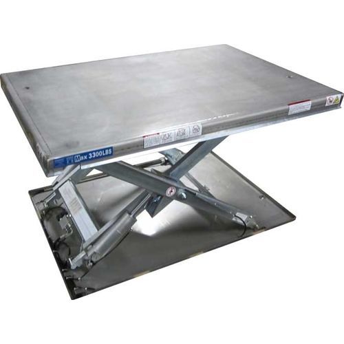 Scherenhubtisch - LPBL-SG series - Lift Products - hydraulisch / festinstalliert / extraflach