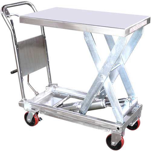Scherenhubtisch - MML-PSS series - Lift Products - pedalbetrieben / mobil / für Kommissionier