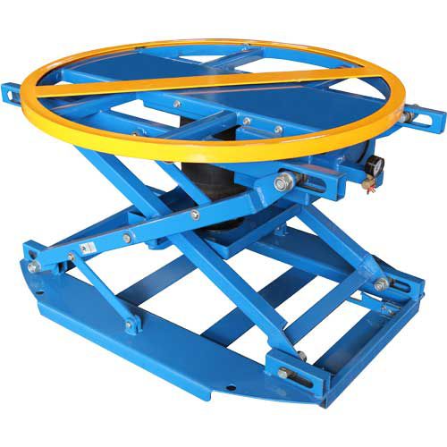Rotierender Hubtisch - LPSL-AIR - Lift Products - Scheren / pneumatisch / festinstalliert