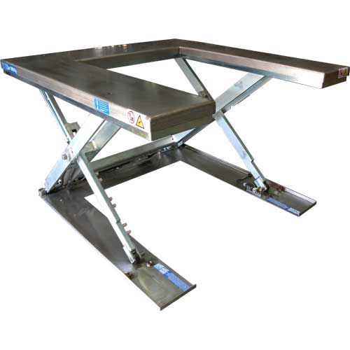 Scherenhubtisch - LPBLU-SG series - Lift Products - elektrisch / manuell / festinstalliert