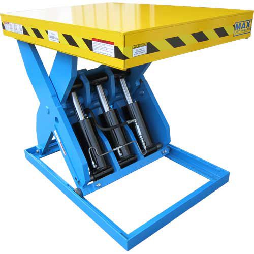 Scherenhubtisch - Max-Lift-XL - Lift Products - hydraulisch / festinstalliert / für schwere Lasten