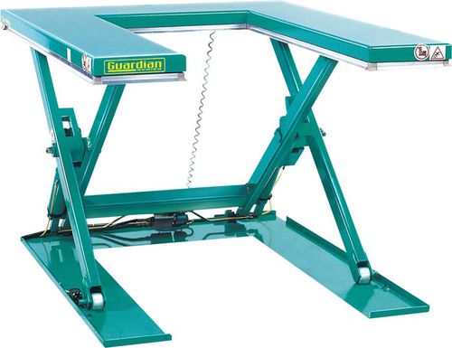 Scherenhubtisch - U-Lift - Lift Products - elektrisch / festinstalliert / extraflach