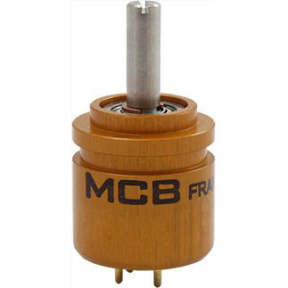 Singleturn-Potentiometer - PP12 SR series - Vishay MCB industrie - manuell / analog / Leitkunststoff