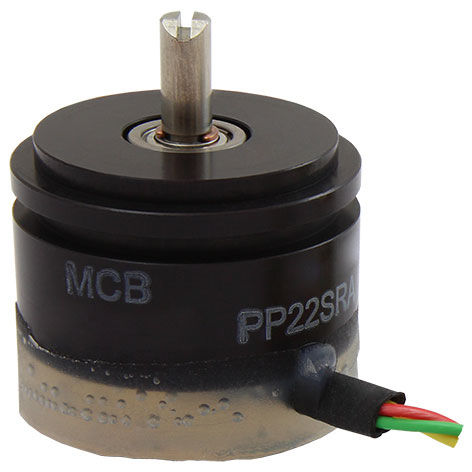 Drehbarer Potentiometer - PP22 SA - Vishay MCB industrie - motorisiert / Leitkunststoff