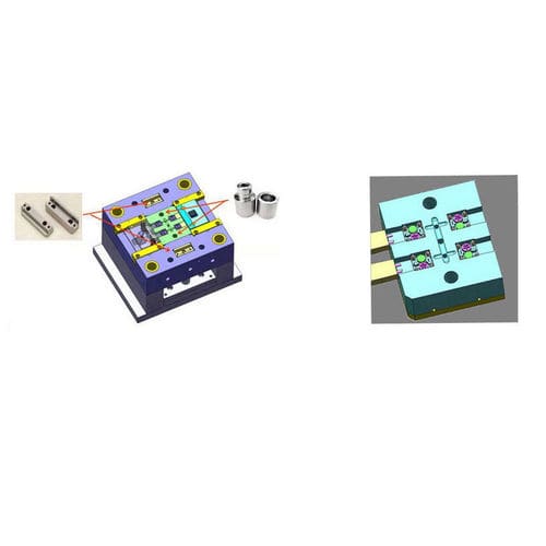 Thermoplast-Spritzgießen - ALLDOO Micropump | Micro Diaphragm Pumps - technische Teile / für Industrieanwendungen