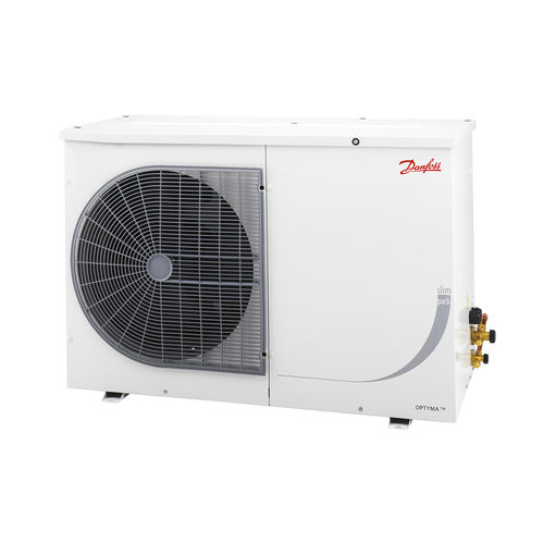 Offene Kondensationsanlage - Optyma™ Slim Pack  - DANFOSS Refrigeration & Air Conditioning - luftgekühlt / für Fußboden / für den Außenbereich