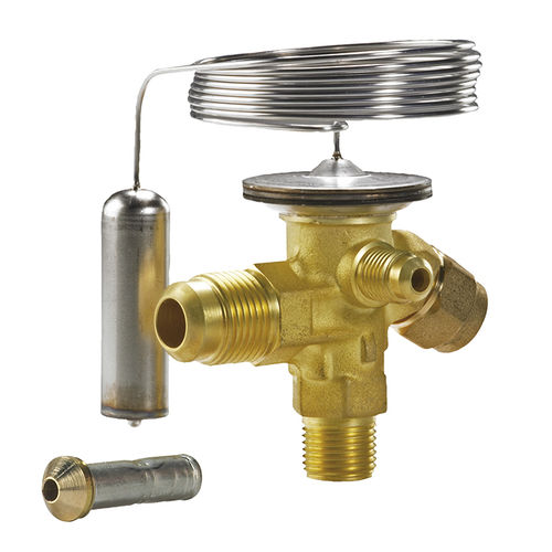 Thermostatisches Ventil / Dehnung - T2  - DANFOSS Refrigeration & Air Conditioning - für Klimaanlagen / Winkel