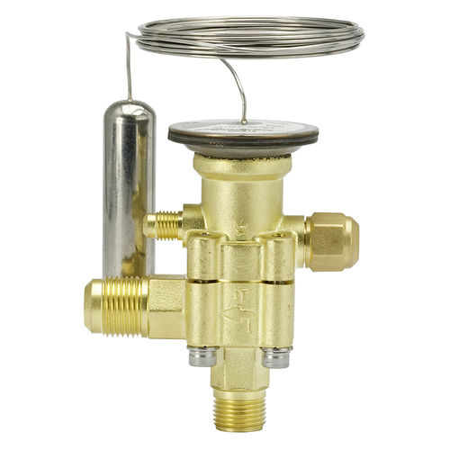 Thermostatisches Ventil / Dehnung - TE 5  - DANFOSS Refrigeration & Air Conditioning - Edelstahl / für Klimaanlagen