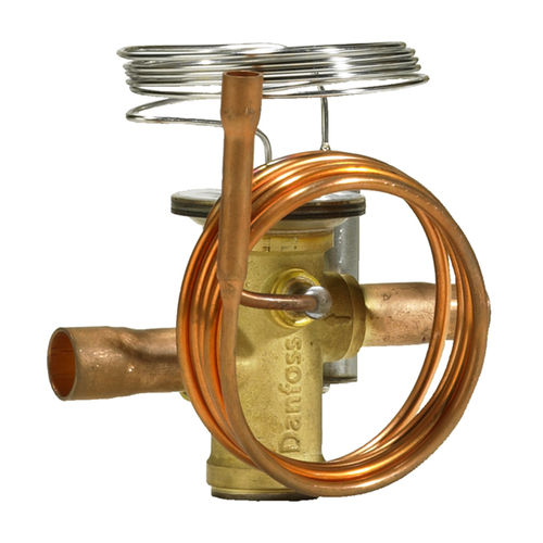 Thermostatisches Ventil / Dehnung - TR 6  - DANFOSS Refrigeration & Air Conditioning - Messing / Edelstahl / für Klimaanlagen