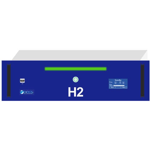Trockenlaufender Wasserstoffgas-Generator - COSMOS RACK MF.H2 - F-DGSi - für hochreine Anwendungen / Labor / für Brennstoffzellen