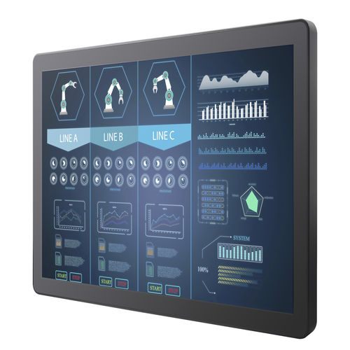 TFT-Monitor - R19L100-GCM1  - Winmate, Inc. - kapazitive Projektionstechnologie / Industrie / für POS