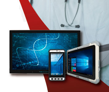 Medizinisch Tablet - Winmate, Inc. - PC / Windows 10 IoT Enterprise / Windows 10 Pro