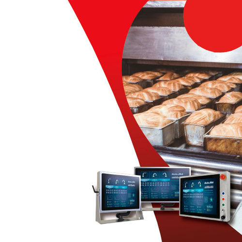Panel-PC / für die Lebensmittelindustrie - Winmate, Inc. - LCD / mit LED-Rückbeleuchtung / mit Touchscreen