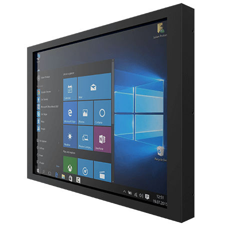 Monitor für Anzeige - R21L100-CHM1 - Winmate, Inc. - mit resisitivem Touchscreen / 21.3" / 1600 x 1200