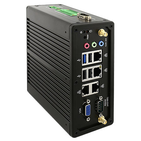 Embedded-PC - IBDRW100-EL - Winmate, Inc. - für DIN-Schiene / Intel® Celeron® N6210 / RS-232