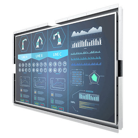 Monitor / open frame -  W43L300-OFA2HB - Winmate, Inc. - TFT / Industrie / für Anzeige