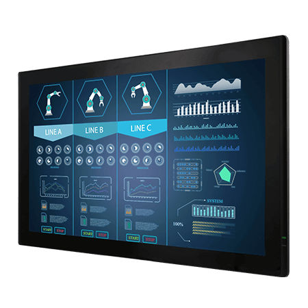LCD-Display - W32L300-CHA3 - Winmate, Inc. - mit kapazitivem Touchscreen / 32" / Industrie