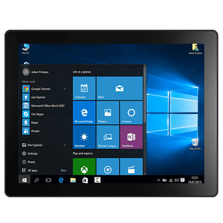 Panel-PC / LCD - R15IE3S-PTC3 - Winmate, Inc. - mit LED-Rückbeleuchtung / mit Touchscreen / 15"
