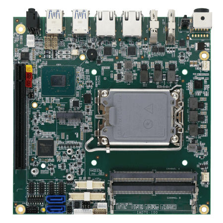 Single-Board-Computer / mini-ITX - IAD70 - Winmate, Inc. - Intel® Core™ i5-12500TE / Intel® Core™ i7-12700TE / Intel® Core™ i9-12900TE