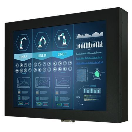Display mit resisitivem Touchscreen - R10T600-CHP3 - Winmate, Inc. - Farb / 640 x 480 / 10,4"