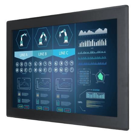 24"-Display - W24L100-PMA2 - Winmate, Inc. - mit Touchscreen / mit resisitivem Touchscreen / Farb