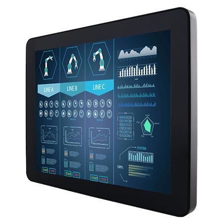 Monitor / kapazitive Projektionstechnologie - R10L100-PCT2-POE - Winmate, Inc. - mit kapazitivem PCAP-Touchscreen / Multitouchscreen / PCT-Touchscreen