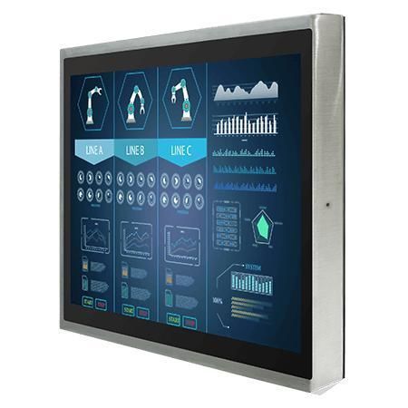 Monitor mit kapazitivem PCAP-Touchscreen - R19L100-SPM169 - Winmate, Inc. - Multitouchscreen / kapazitive Projektionstechnologie / für HMI-Schnittstelle