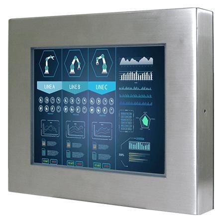 LCD-Monitor - R10L100-65T2 - Winmate, Inc. - mit resisitivem Touchscreen / für Industriemaschinen / für Chemieanwendungen